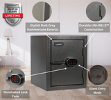 Diamond Series: 20.5" Tall Home & Office Safe With Electronic Lock & Triple Seal Protection [2.25 cu. ft.] | SA-CSU3 - Canadian Shield Safe Company
