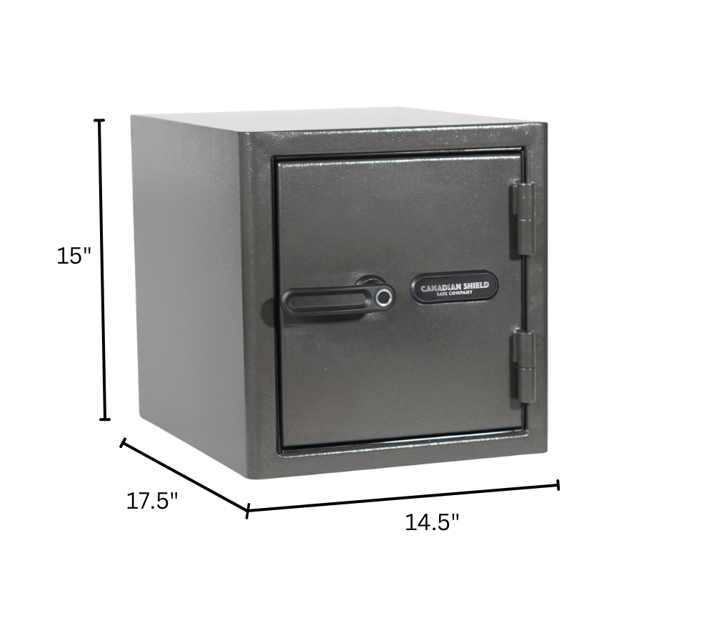 Diamond Series 15" document storage safe with biometric lock