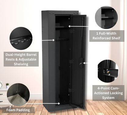 Secure documents key cabinets