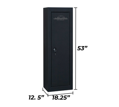 Steel Cabinet Series 53" Tall 10 Gun Cabinet with 4-Point Locking System (3 Years Warranty)