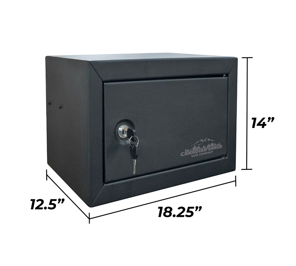 Steel Cabinet Series 14" Tall Ammo Security Cabinet With 2-Point Locking System (3 Years of Warranty)