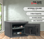 Diamond Series: 11.5" Tall Home & Office Safe with Electronic Lock & Triple Seal Protection [.75 cu. ft.] | SA-CSB1 - Canadian Shield Safe Company