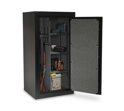 Granite Series 55" Tall Gun Safe With Electronic Lock & Fire Rated Protection (30 Gun Capacity) | SA5529INS-BD - Canadian Shield Safe Company