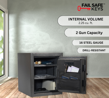 Diamond Series: 20.5" Tall Home & Office Safe With Electronic Lock & Triple Seal Protection [2.25 cu. ft.] | SA-CSU3 - Canadian Shield Safe Company