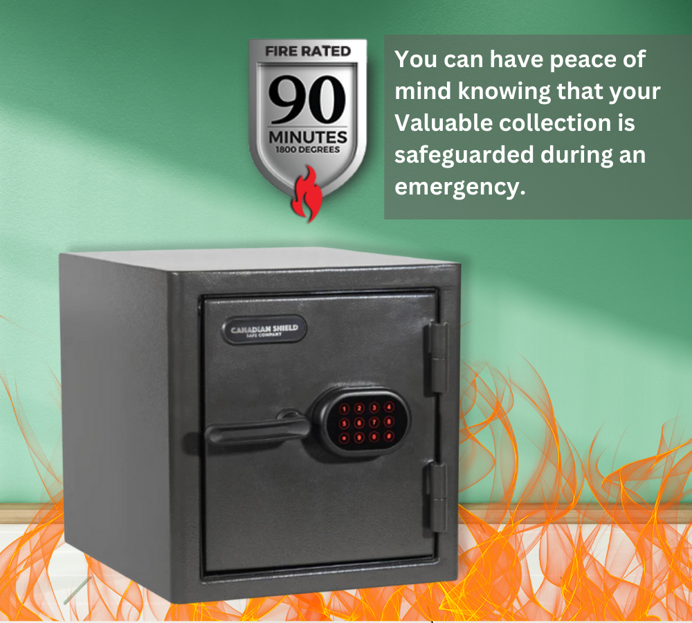 Fireproof and waterproof Diamond Series document storage safe - Canadian Shield Safe Company