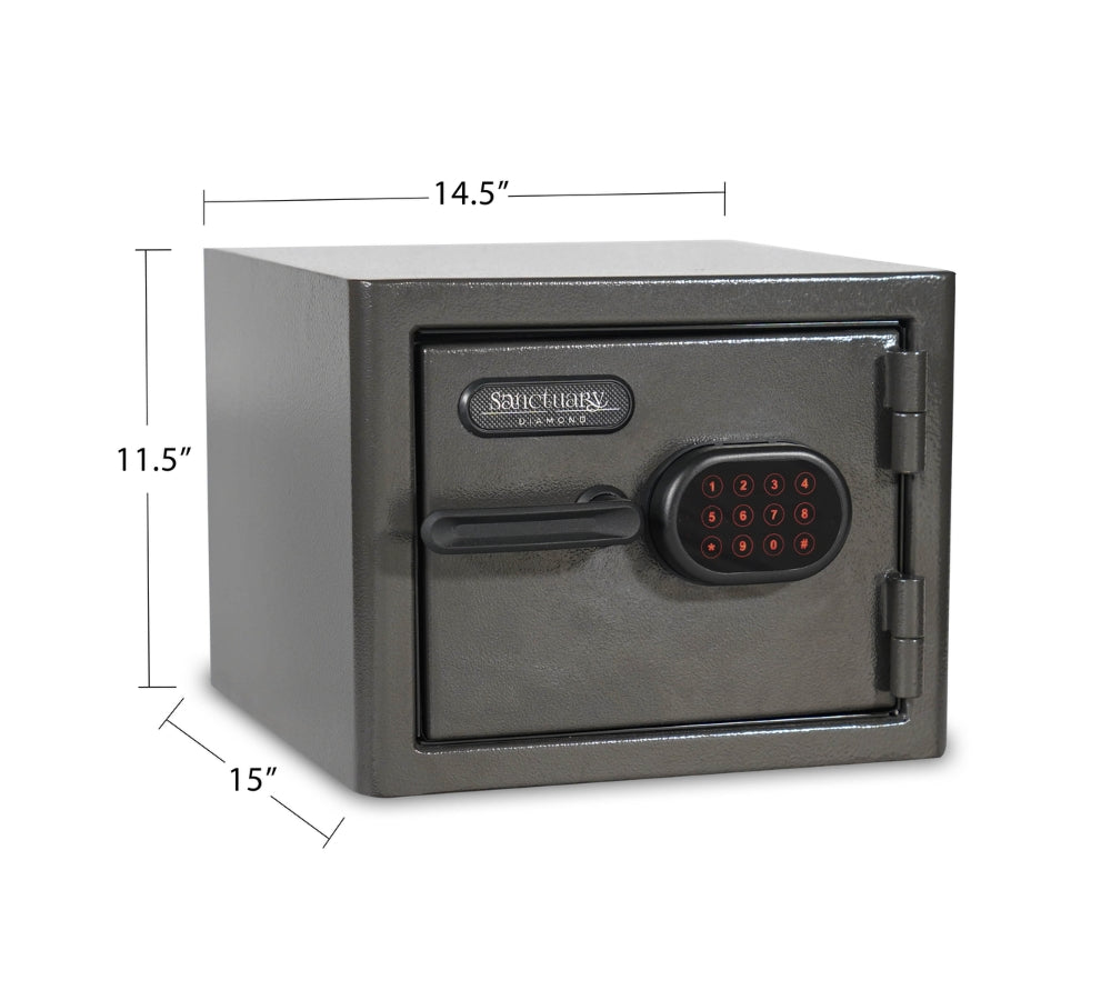 Secure documents office safe with electronic lock