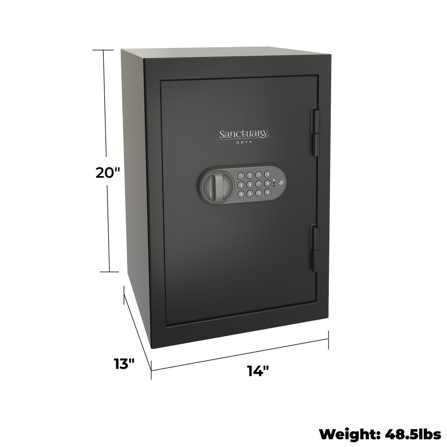 onyx3 home safe dimensions