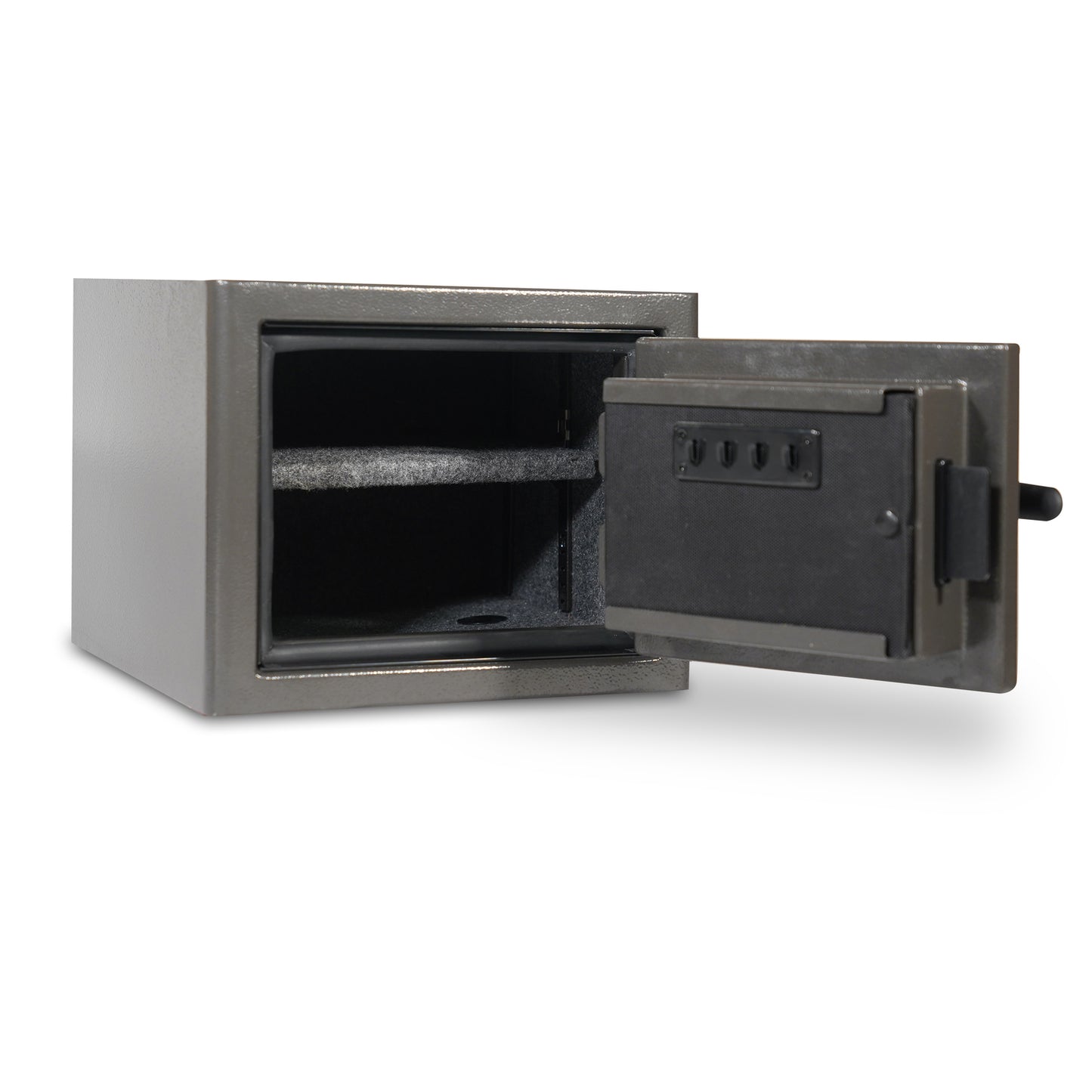 Interior of the Sports Afield Diamond Series safe, featuring soft interior lighting for easy access to stored items.