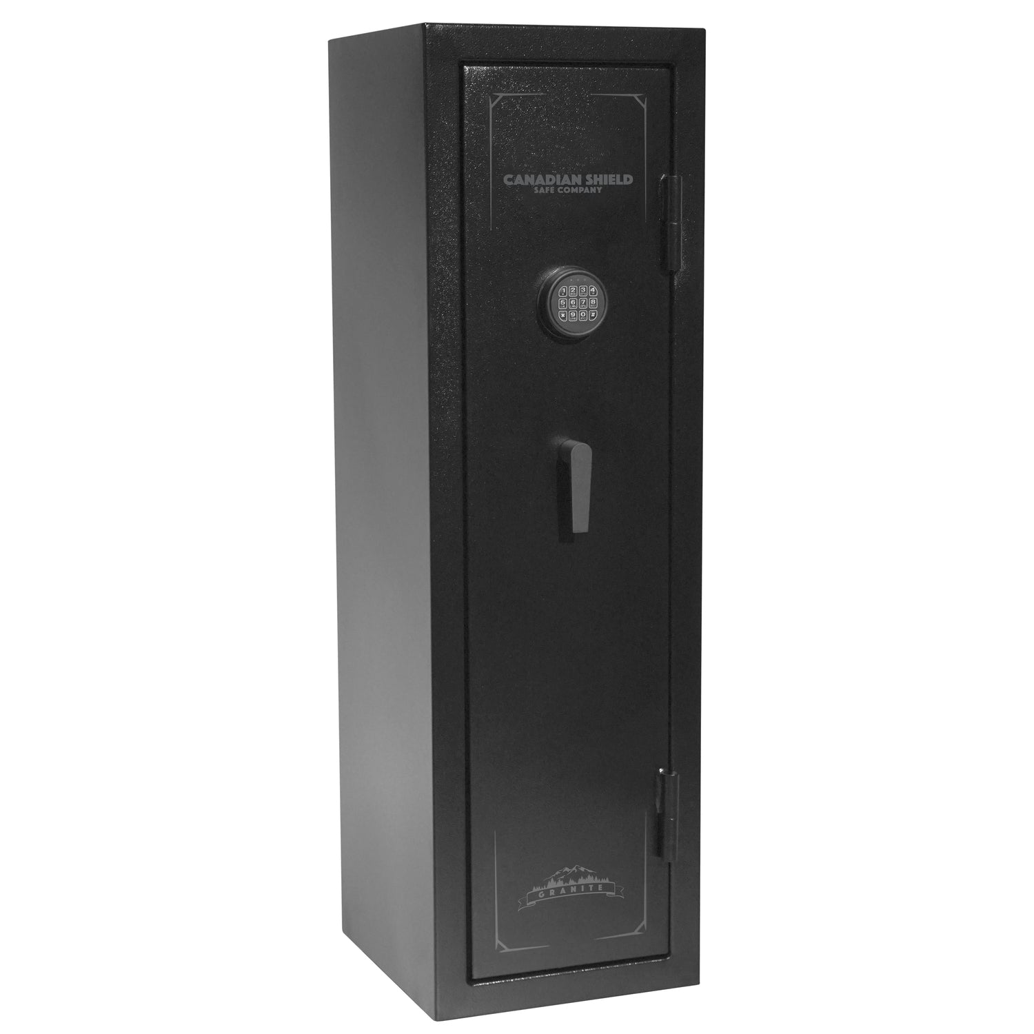 Granite Series 55" Tall Gun Safe with Electronic Lock & Fire Rated Protection (12 Gun Capacity) | SA5516INS-BD - Canadian Shield Safe Company