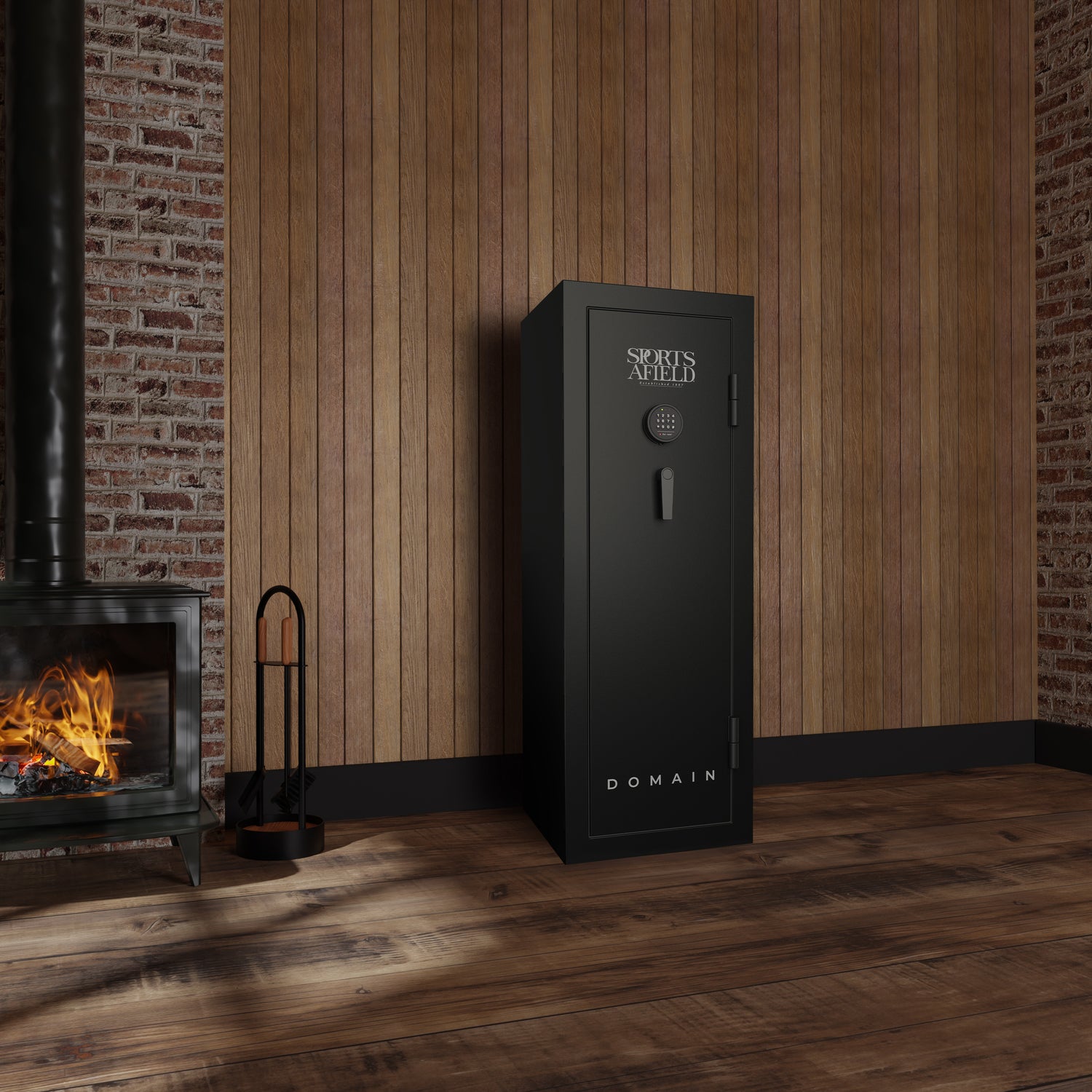 Domain Series Gun Safe with fire-resistant design and secure access.