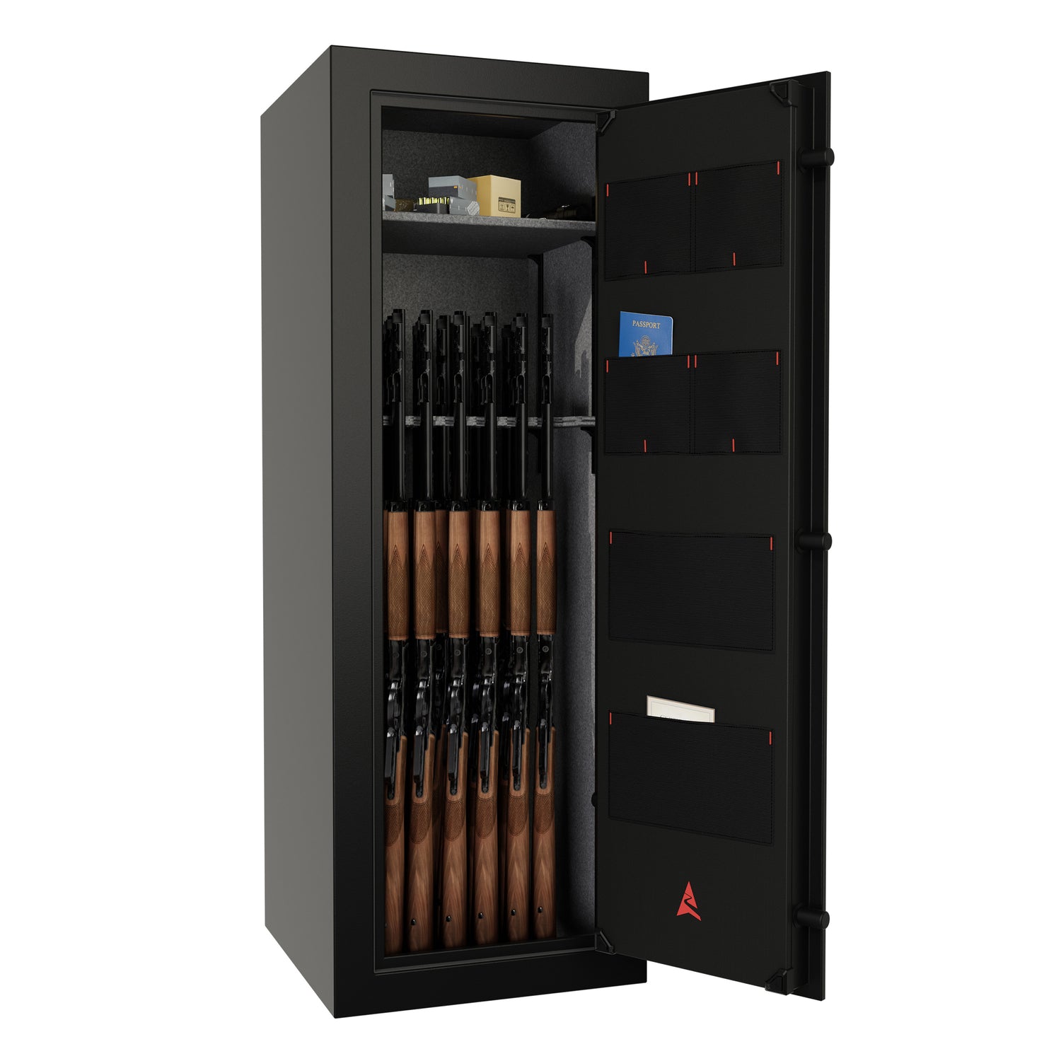 Domain Series Fireproof Gun Safe with secure electronic lock, adjustable shelves, and reinforced steel for maximum protection.