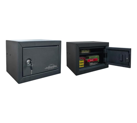 Steel Cabinet Series 14" Tall Ammo Security Cabinet With 2-Point Locking System (3 Years of Warranty) | SA-ACS-BD - Canadian Shield Safe Company