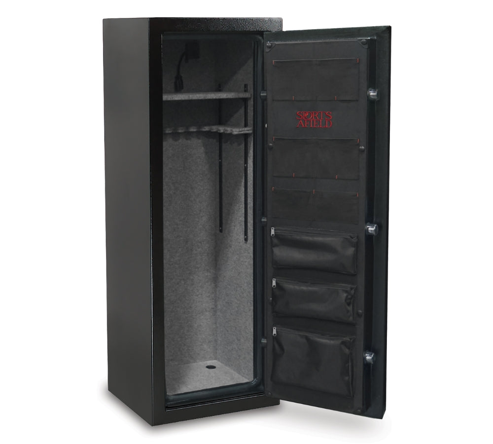 Heavy-duty steel safe for guns