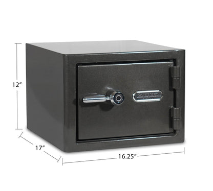 Biometric lock and triple seal protection home safe